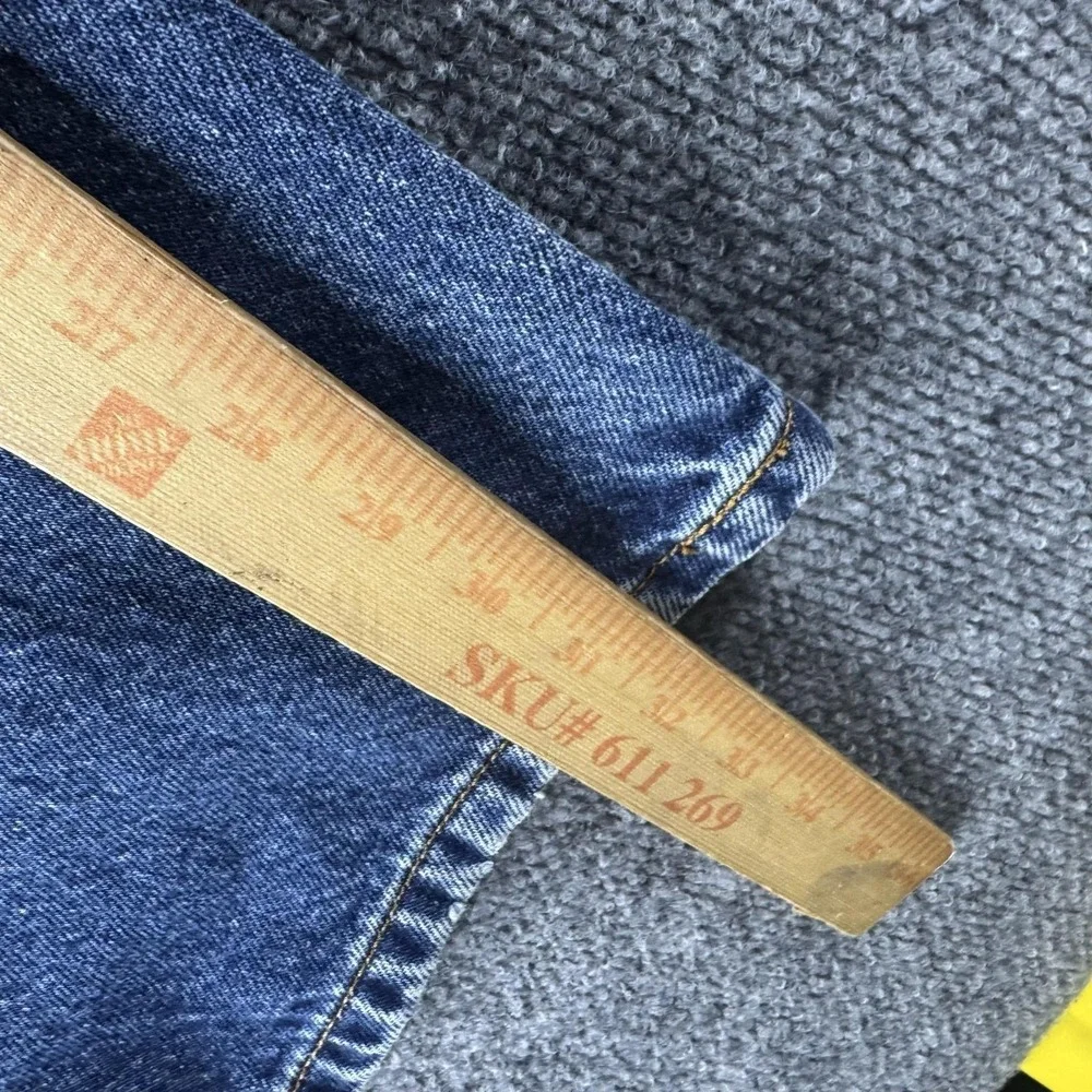 Levis‎ 505 Jeans Mens 35x32 Blue Regular Straight Medium Wash Denim Pants